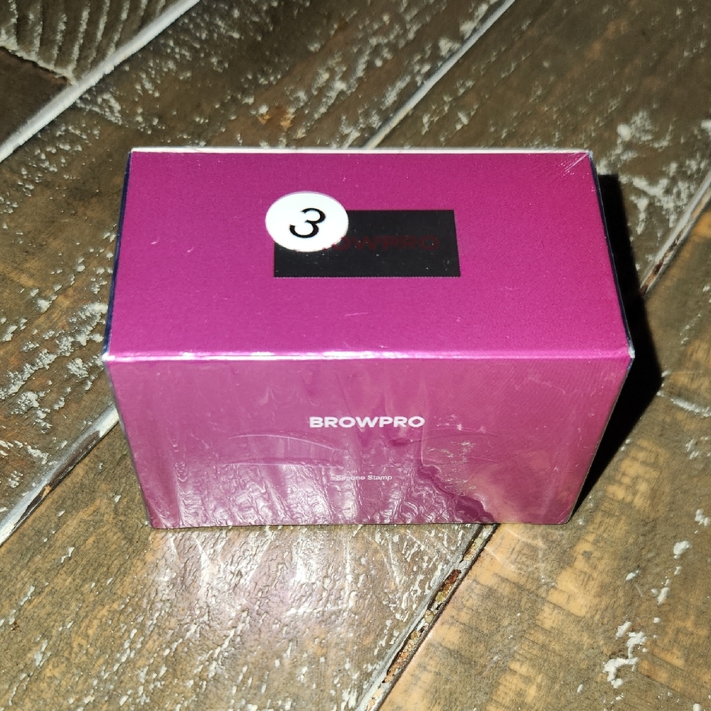 Browpro Eyebrow Simone Stamp Natural Looking Dark Brown Color Exp 2027